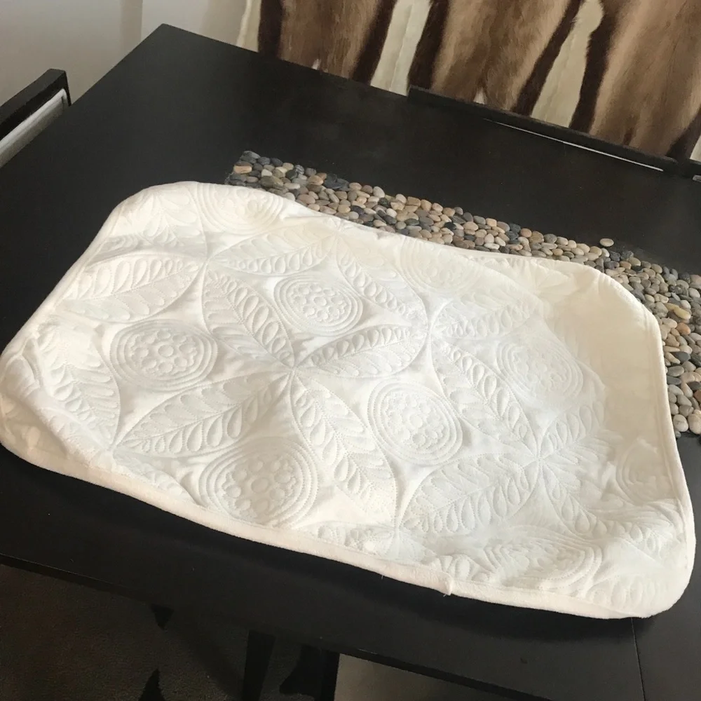 2 Pillow Set MATELASSE Pillowcase Shams Standard Cases white 2PC Set Bedroom bed